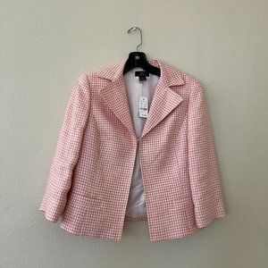 Brooks Brothers Pink Patterned Blazer